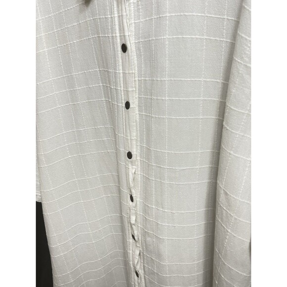 Ezze Wear Womens XL Dotty Cotton Gauze Hooded Drawstring Swim Cover‎ - Picture 8 of 13